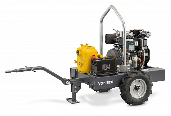 Дизельная мотопомпа VAR 3-210 MLD24 G10 TROLLEY
