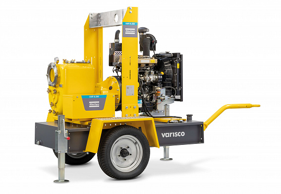 Дизельная мотопомпа VAR 6-250 FKL10 G11 TRAILER
