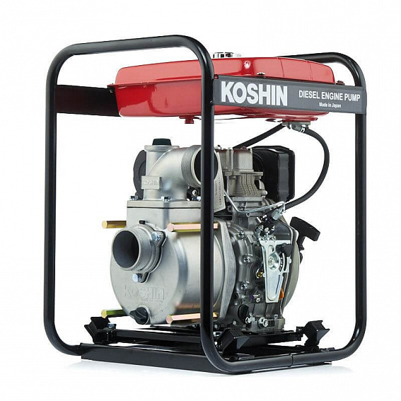 Дизельная мотопомпа для сильно-загрязненных вод Koshin STY-80D

